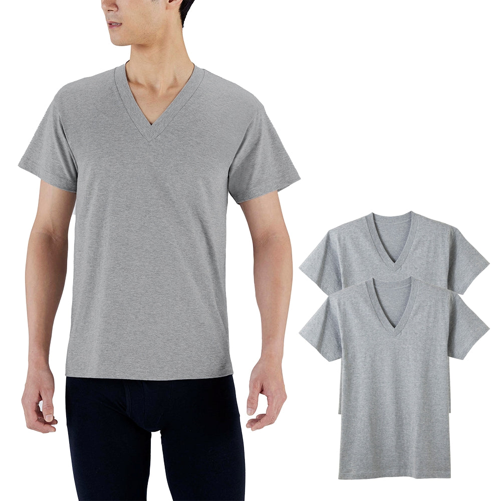 男性純綿Tシャツ半袖で通気性が良く夏に適している