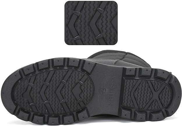 冬のスノーブーツ男女兼用防水冬靴滑り止め軽量釣りブーツ22.5-30.5 cm