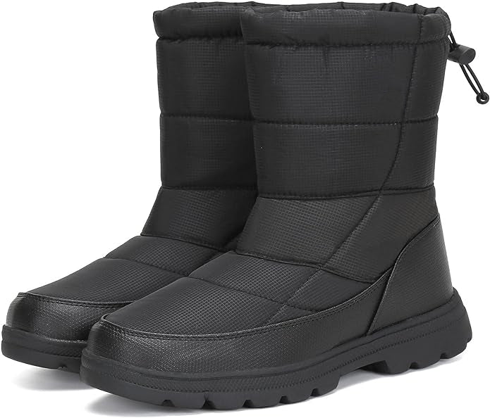 冬のスノーブーツ男女兼用防水冬靴滑り止め軽量釣りブーツ22.5-30.5 cm