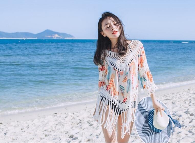 女子 ブラウス 日焼け防止 水泳 袖あり トップス 水着 可愛い おしゃれ 韓国風 水着 大人 着痩せ 水遊び 温泉 海 上着 バレオ レディース 体型カバー 女性用水着
